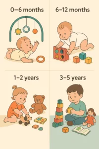 איך לבחור מתנה חכמה לפי שלב ההתפתחות של הילד?