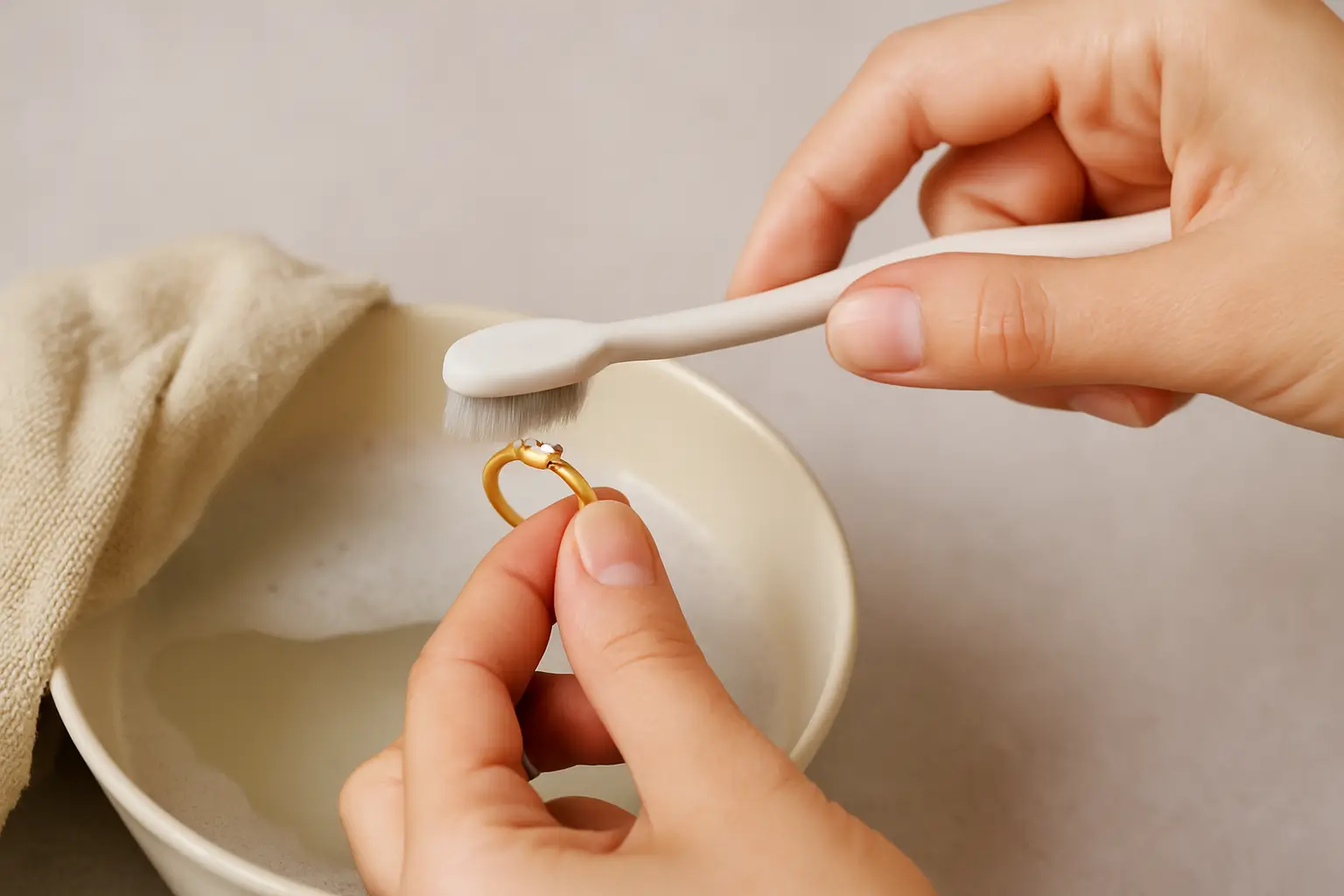 איך לנקות תכשיטים בבית מבלי להרוס אותם